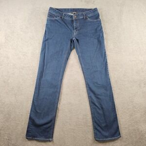 Outdoor Research Straight Leg Denim Jeans Dark Wash Blue Size 32x31